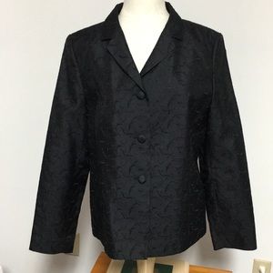 Talbots Silk Blazer 12